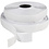 Creativ Company Klitteband haak en lussluiting, zelfklevend, B: 20 mm, wit, 5 m/ 1 rol