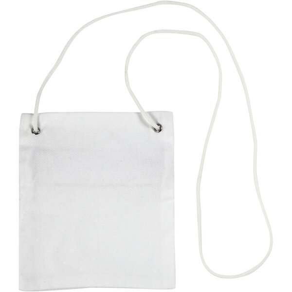 Creativ Company Hangportemonnee, afm 13x15 cm, 210 gr, wit, 1 stuk