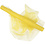 Creativ Company Tule, B: 50 cm, geel, 5 m/ 1 rol