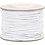 Creativ Company Elastisch koord, dikte 1 mm, wit, 25 m/ 1 rol