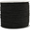 Creativ Company Elastisch koord, dikte 1 mm, zwart, 250 m/ 1 rol