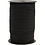 Creativ Company Elastisch koord, dikte 2 mm, zwart, 250 m/ 1 rol