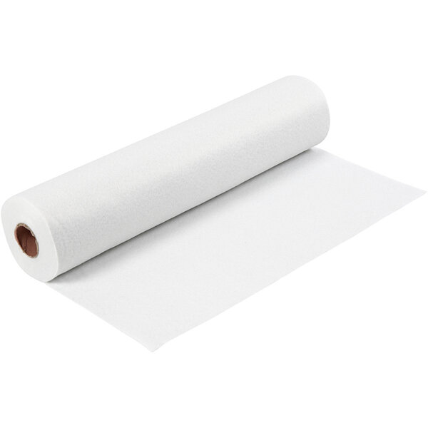 Creativ Company Hobbyvilt, B: 45 cm, dikte 1,5-2 mm, 180-200 gr, wit, 5 m/ 1 rol