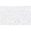Creativ Company Gehaakt Kanten lint, B: 30 mm, wit, 10 m/ 1 rol