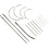 Creativ Company Naalden reparatie set, 16 stuk/ 1 doos