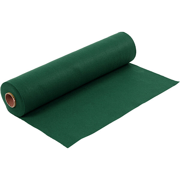 Creativ Company Hobbyvilt, B: 45 cm, dikte 1,5-2 mm, 180-200 gr, donkergroen, 5 m/ 1 rol
