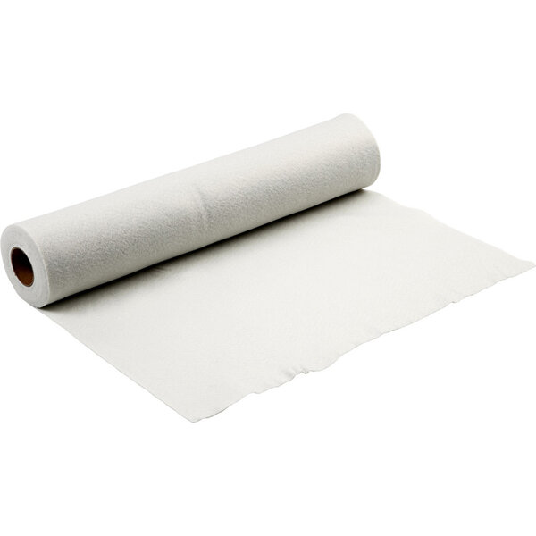 Creativ Company Hobbyvilt, B: 90 cm, dikte 1,5-2 mm, wit, 5 m/ 1 rol