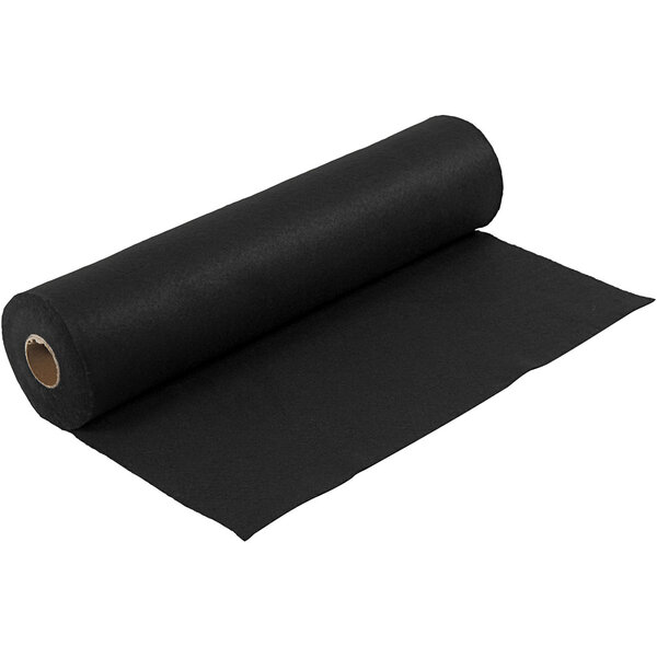 Creativ Company Hobbyvilt, B: 45 cm, dikte 1,5-2 mm, 180-200 gr, zwart, 5 m/ 1 rol
