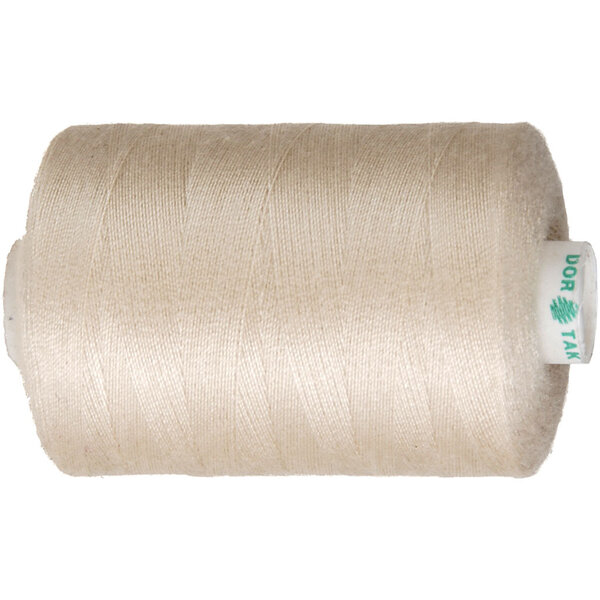 Creativ Company Naaigaren, beige, 1000 m/ 1 rol