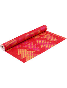 Creativ Company Vilt met motieven, B: 45 cm, dikte 1,5 mm, 180-200 gr, oranje, rood, 1 m/ 1 rol