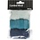 Creativ Company Gekaarde Wol, blauw harmonie, 3x10 gr/ 1 doos