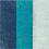 Creativ Company Gekaarde Wol, blauw harmonie, 3x10 gr/ 1 doos