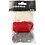 Creativ Company Gekaarde Wol, rood/wit harmonie, 3x10 gr/ 1 doos