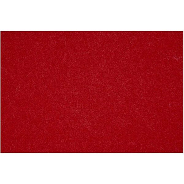 Creativ Company Hobbyvilt, vel 42x60 cm, dikte 3 mm, antiek rood, 1 vel