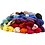 Creativ Company Merino Wol, dikte 21 my, Inhoud kan variëren , diverse kleuren, 20x20 gr/ 1 doos