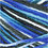 Creativ Company Sokkengaren, L: 200 M, blauw/turquoise harmonie, 50 gr/ 1 bol