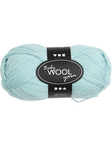 Creativ Company Baby Garen, L: 172 M, mint groen, 50 gr/ 1 bol