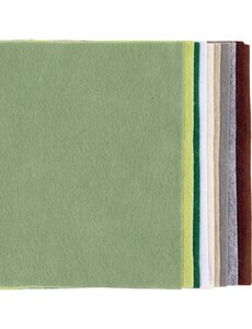 Creativ Company Hobbyvilt, A4, vel 210x297 mm, dikte 2 mm, naturel, 10 stuk/ 1 doos