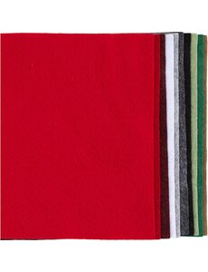 Creativ Company Hobbyvilt, A4, vel 210x297 mm, dikte 2 mm, Kerst verf, 10 stuk/ 1 doos