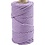 Creativ Company Macramé koord, L: 55 M, d 4 mm, paars, 330 gr/ 1 rol