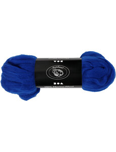 Creativ Company Merino Wol, dikte 21 my, koningsblauw, 100 gr/ 1 doos