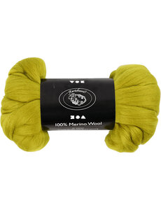 Creativ Company Merino Wol, dikte 21 my, lemon, 100 gr/ 1 doos