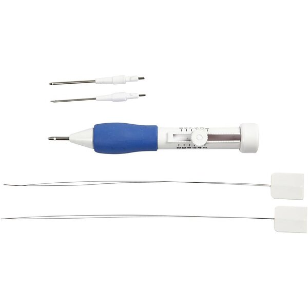 Creativ Company Punch needle, L: 13 cm, 1 set