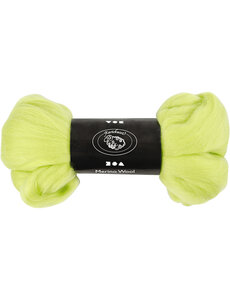 Creativ Company Merino Wol, dikte 21 my, lime groen, 100 gr/ 1 doos