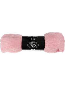 Creativ Company Merino Wol, dikte 21 my, lichtrood, 100 gr/ 1 doos