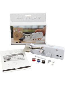 Creativ Company Handnaaimachine, H: 6,7 cm, L: 20,5 cm, B: 3,5 cm, wit, 1 stuk