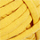 Creativ Company Textielgaren, L: 45 M, geel, 100 gr/ 1 bol