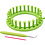 Creativ Company Knitting loom, d 12 cm, 1 stuk
