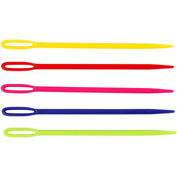 Creativ Company Garennaald, L: 7 cm, diverse kleuren, 50 stuk/ 1 doos