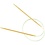 Creativ Company Rond breinaalden, L: 40 cm, afm 3 mm, 1 stuk