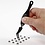 Creativ Company Hobby Pincet, L: 12,5 cm, 1 stuk