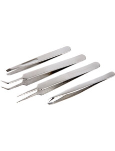 Creativ Company Pincet set, L: 9-12 cm, 4 stuk/ 1 doos