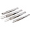 Creativ Company Pincet set, L: 9-12 cm, 4 stuk/ 1 doos