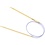 Creativ Company Rond breinaalden, L: 40 cm, afm 3,5 mm, 1 stuk
