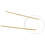 Creativ Company Rond breinaalden, L: 60 cm, afm 4 mm, 1 stuk