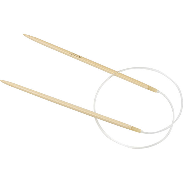Creativ Company Rond breinaalden, L: 60 cm, afm 4,5 mm, 1 stuk