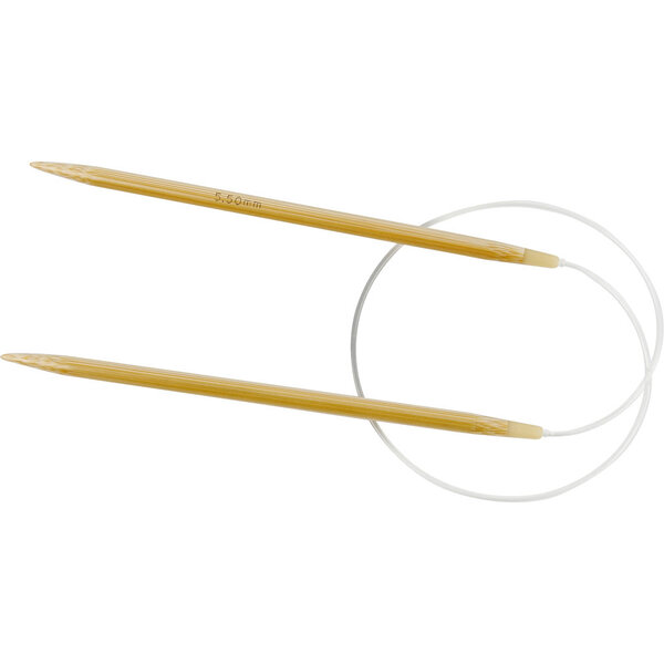 Creativ Company Rond breinaalden, L: 60 cm, afm 5,5 mm, 1 stuk
