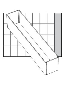 Raaco Inzet Box, afm A9-4, H: 47 mm, afm 218x39 mm, 1 stuk