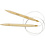 Creativ Company Rond breinaalden, L: 80 cm, afm 10 mm, 1 stuk