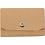 Creativ Company Faux Leather portemonnee, H: 8 cm, L: 11 cm, 350 gr, lichtbruin, 1 stuk