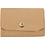 Creativ Company Faux Leather portemonnee, H: 8 cm, L: 11 cm, 350 gr, lichtbruin, 1 stuk