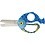 Fiskars Fiskars Kinderschaar met Dierenmotief, Vis, L: 13 cm, 1 stuk