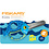 Fiskars Fiskars Kinderschaar met Dierenmotief, Vis, L: 13 cm, 1 stuk