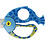 Fiskars Fiskars Kinderschaar met Dierenmotief, Vis, L: 13 cm, 1 stuk