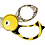 Fiskars Fiskars Kinderschaar met Dierenmotief, Bij, L: 13 cm, 1 stuk