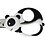 Fiskars Fiskars Kinderschaar met Dierenmotief, Panda, L: 13 cm, 1 stuk